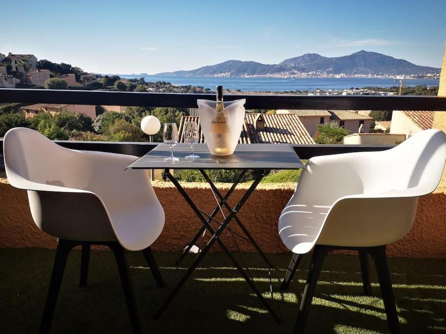 Porticcio : Magnifique T2 Piscine Vue Mer Grosseto-Prugna Exteriér fotografie